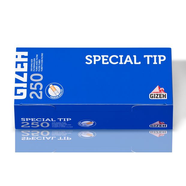 Gizeh Special Tip 250er King Size Filterhlsen  4 Boxen (1.000x Tubes)