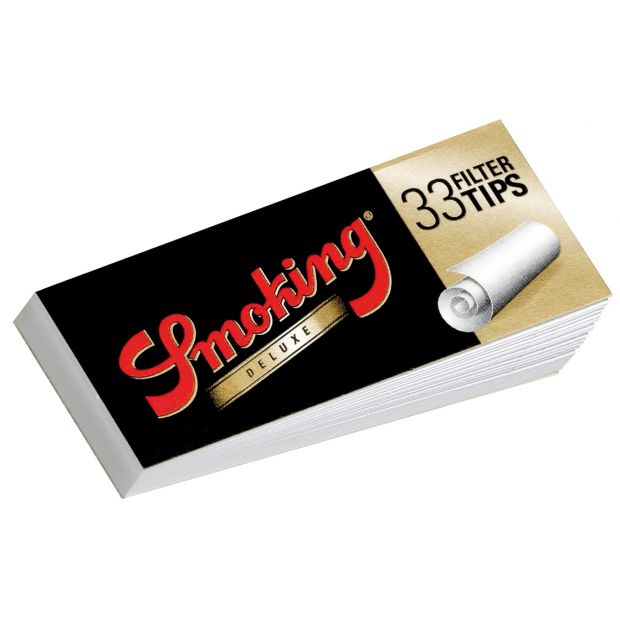Smoking Deluxe Filter Tips 33er Wide perforated 20 booklets
