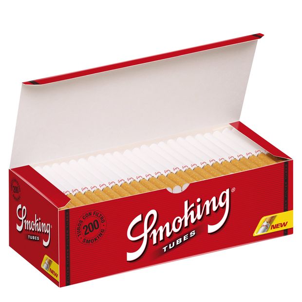 Smoking Filterhlsen 200er Box Standard King Size 5 Boxen