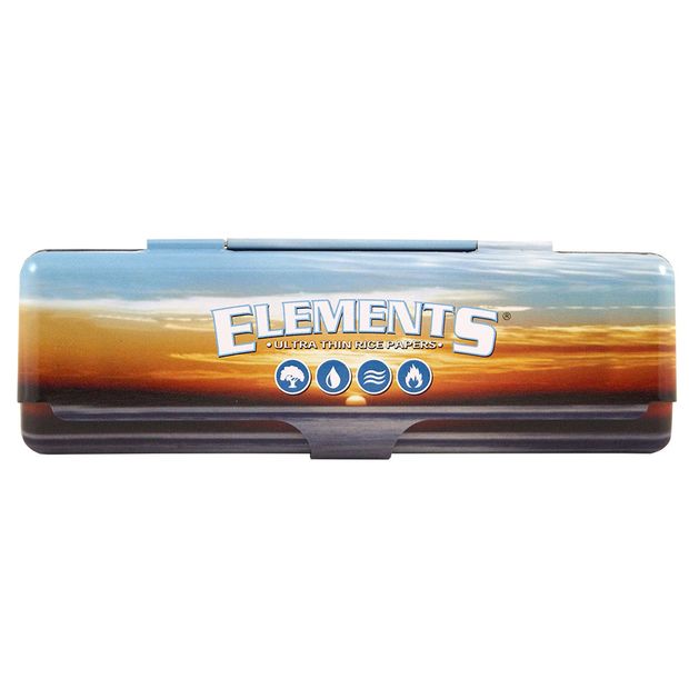 Elements Paper Tin 110mm Metal Case for Longpapers