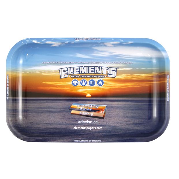 Elements Tray Small Rolling Tray 27,5x17,5cm Metal