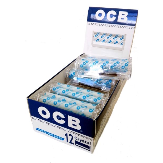OCB Crystal Roller Cigarette Rolling Machine 70mm 3 displays (36 rollers)