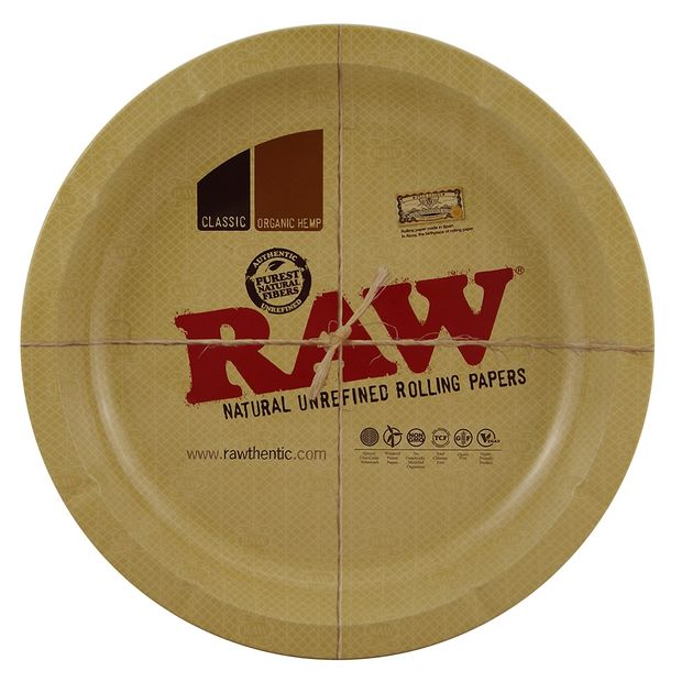RAW Round Metal Rolling Tray 30,5 cm