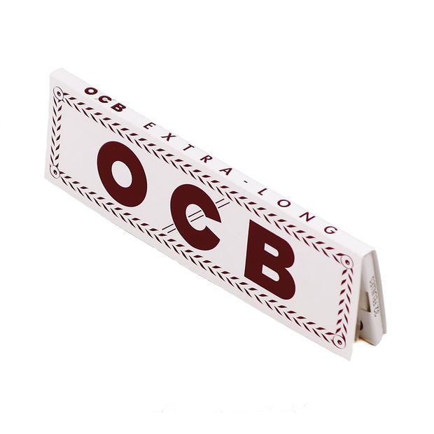 OCB Weiss lang white long King Size Papers Blttchen 20x Booklets