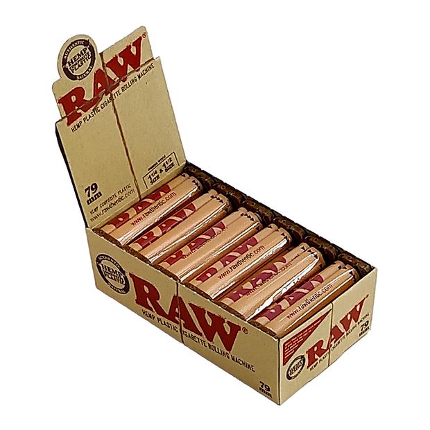 RAW Roller 79 mm, rolling machine for 1  and 1  papers, hemp plastic