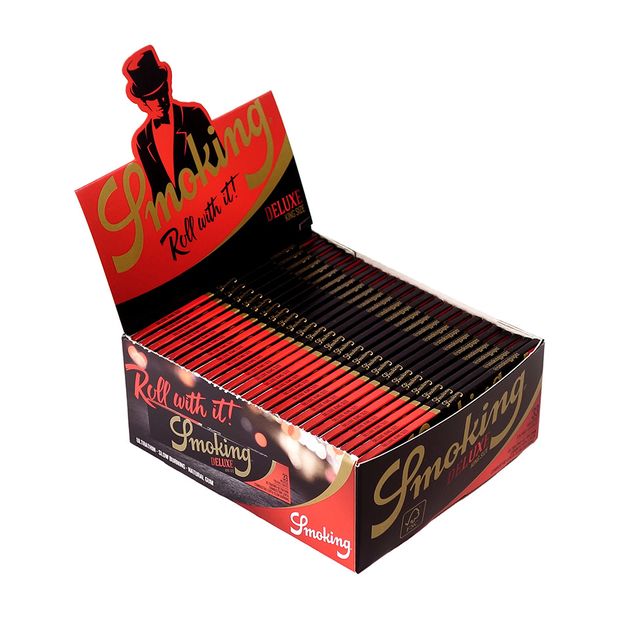 Smoking Deluxe King Size Papers slim Blttchen paper...