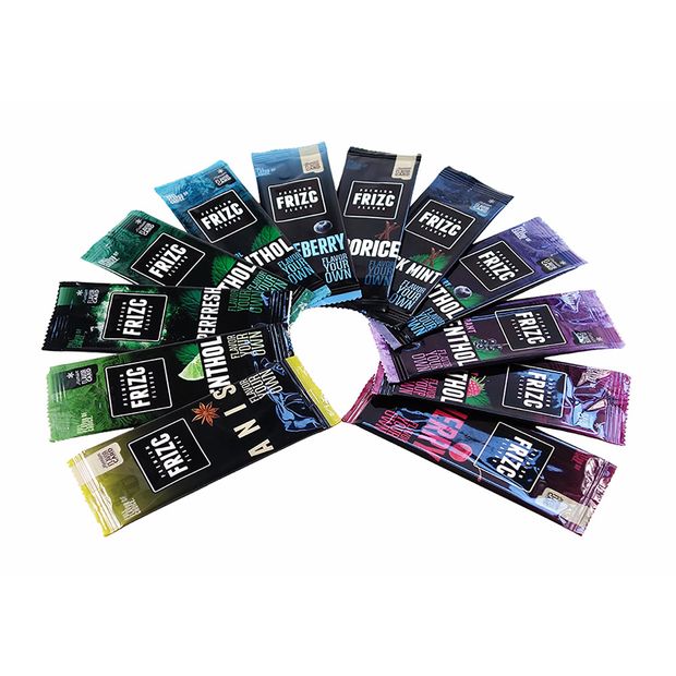 FRIZC Aroma Cards SUPERMIX, 12 available flavors