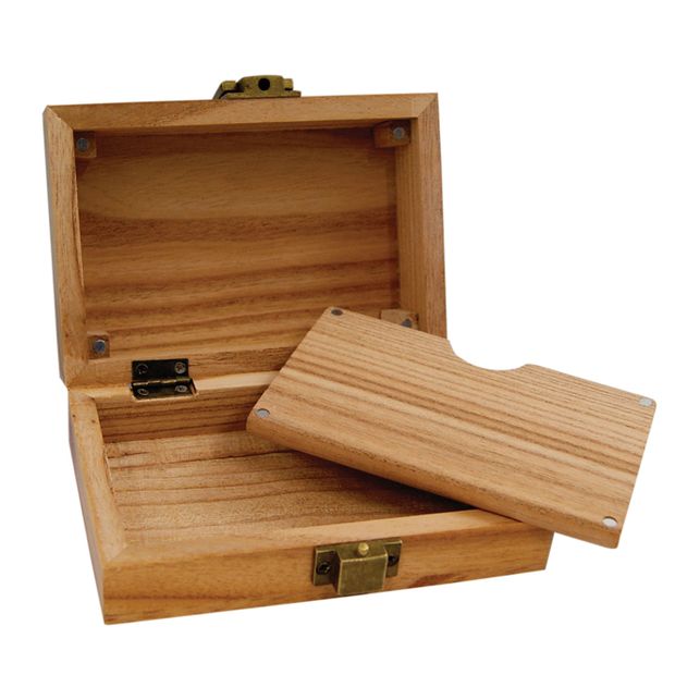 RAW Wood Geschenkbox Raucherbox Holzbox Schachtel