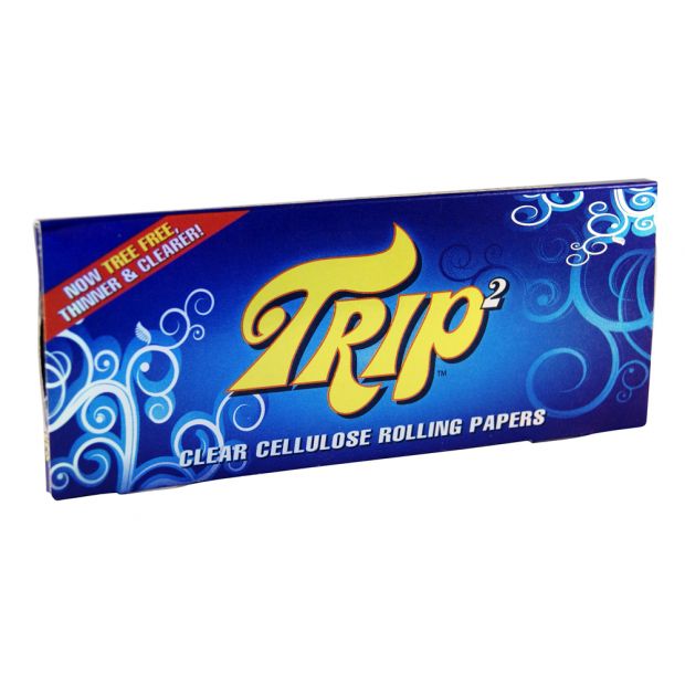 Trip 2 transparent King Size slim Papers from Cellulose Clear Papers 12x Trip2 Papers