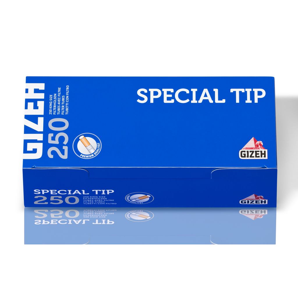 3000 x Gizeh Special Tip Extra Filterhülsen = 12 Pack à 250 Stück