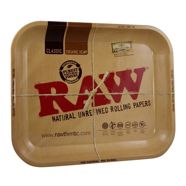RAW Tray Large Drehtablett 34x27,5cm aus Metall 1x Tray Large