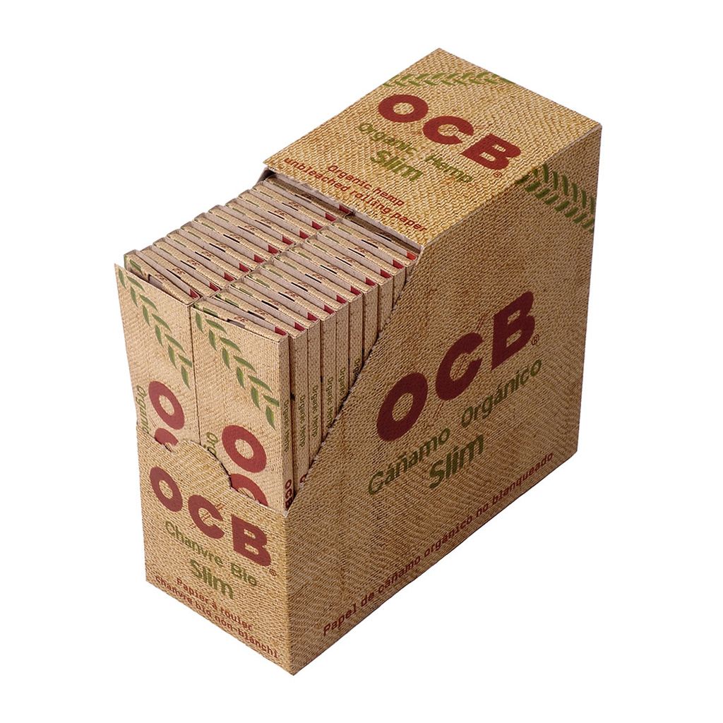 OCB Organic Hemp King Size Slim 100% Natural -  - Buy Rol, 9,95  €