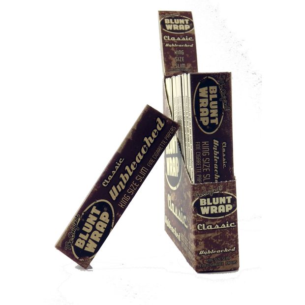 Blunt Wrap King Size Slim Classic Unbleached Rolling Papers