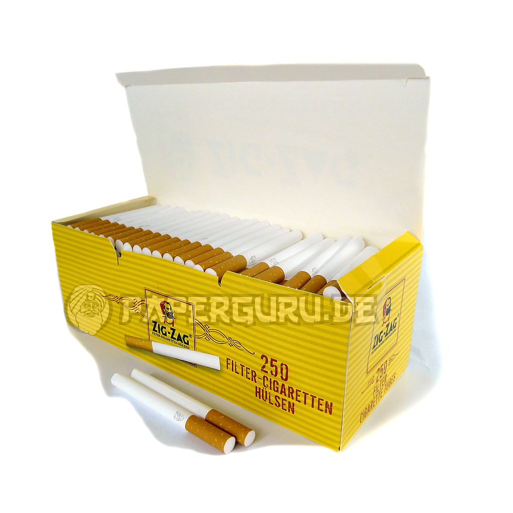 Hülsen 20 x 100 Zig-Zag Mini Filterhülsen 2000 Zigarettenhülsen 