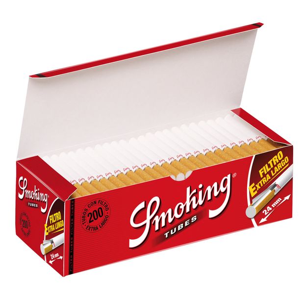 Smoking Filter Tubes 200 per Box Extra long Filter King Size 1 box