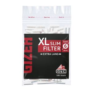 Filtre Gizeh Slim 6mm, x1 sachet - 0,90€