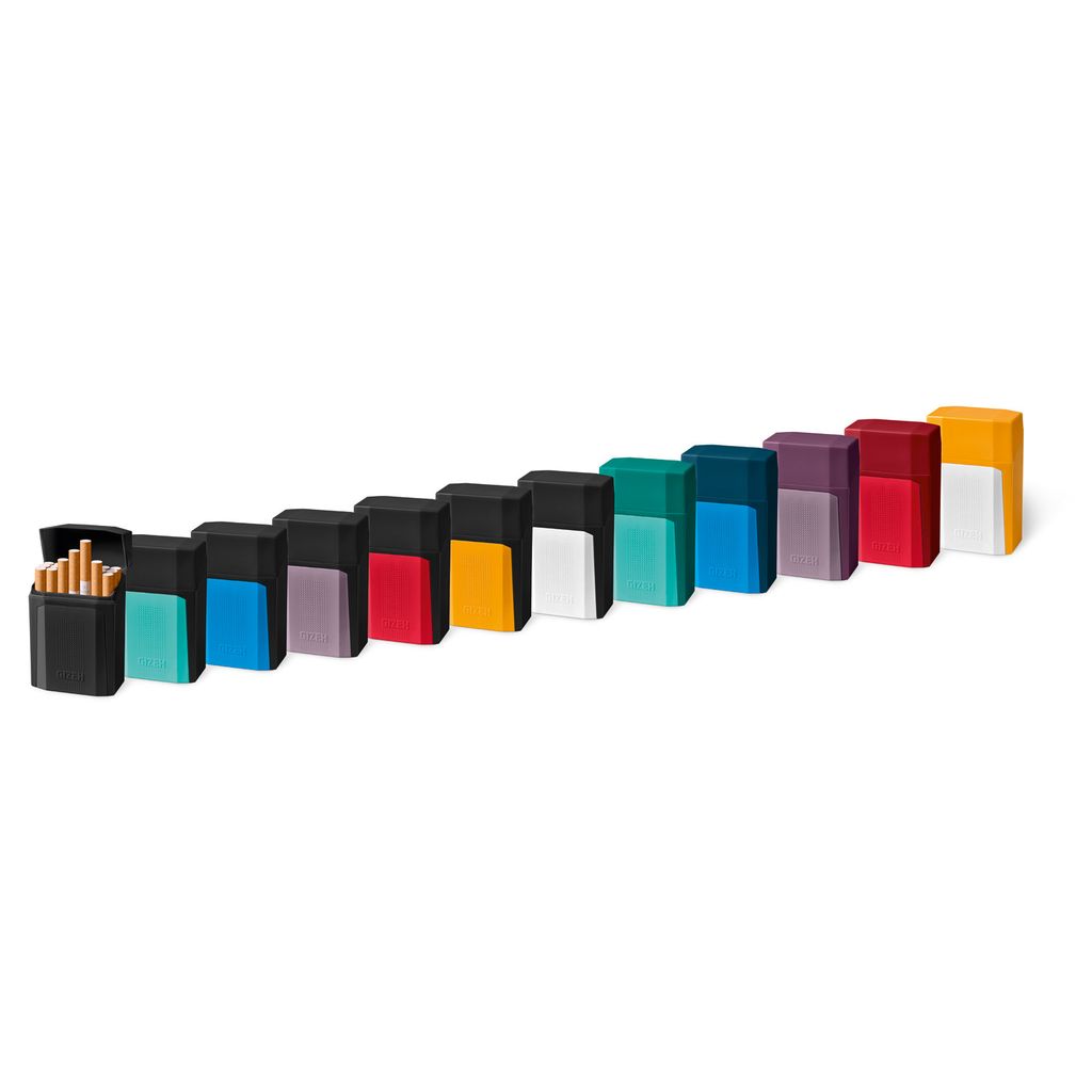 Gizeh Flip Cases verschiedene Farben 6 x Gizeh Flip Cases Zigarettenetui´s 