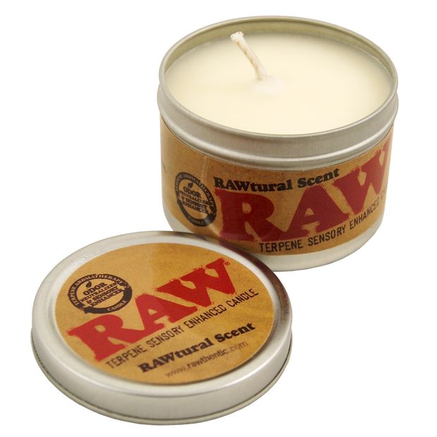 RAW Candle RAWtural Scent with Hemp Seed Oil