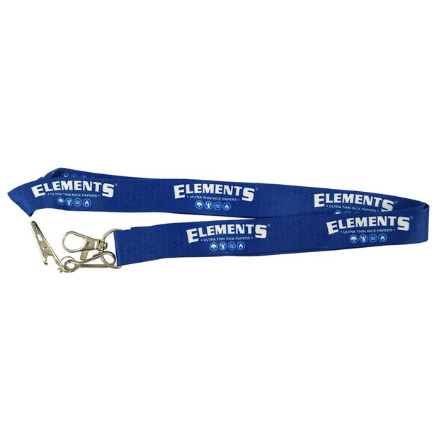 Elements Lanyard Keychain with Alligator Clip and Snap Hook