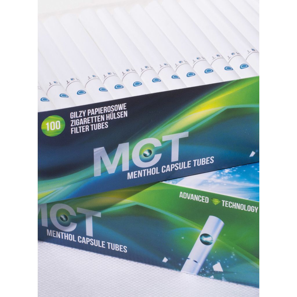 MCT Filter Slim Menthol Klickfilter 6mm 2 Displays (40 Beutel/4000