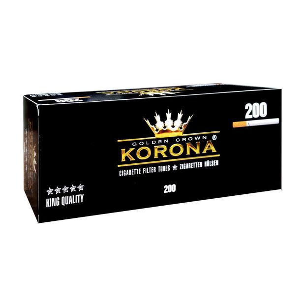 Korona Filter Tubes regular Size Box of 200