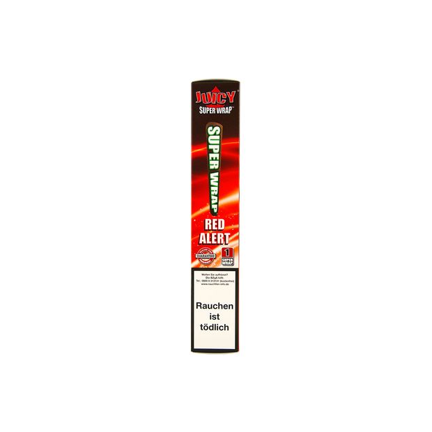 Juicy Jay Super Wrap RED ALERT 24cm Länge aromatisiert