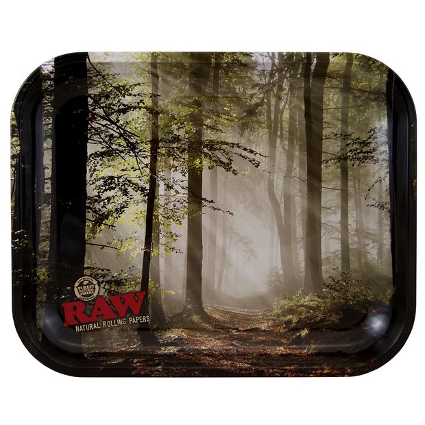 RAW Smokey Forest LARGE Tray aus Metall 3 Trays