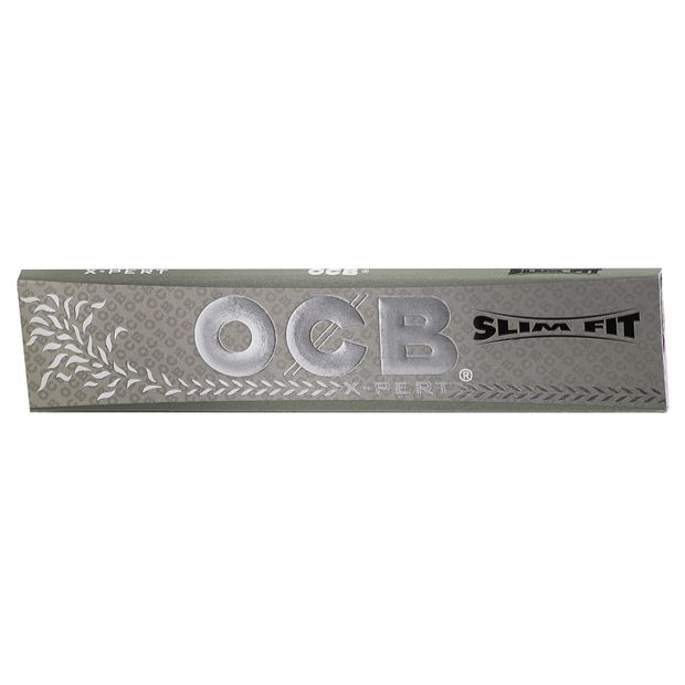 OCB X-Pert Slim Fit, ultra-thin King Size Slim Papers made in France 10 booklets