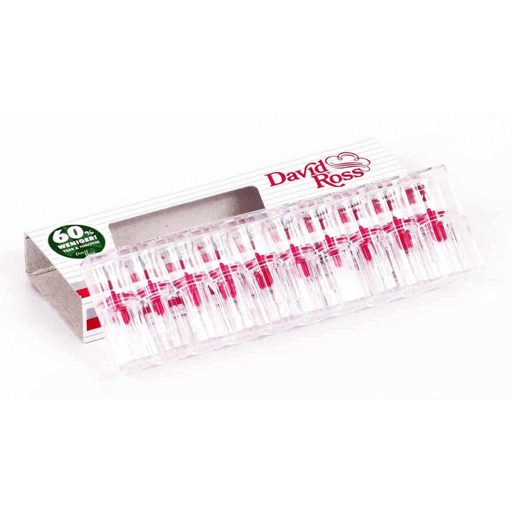 David Ross Mikrofilter, 8 mm Durchmesser, 60% Nikotin- und Teer-Reduk, 7,95  €