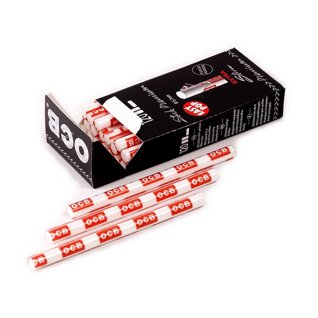 OCB Stick Premium Extra Slim, 5,7 mm Diameter, 20 x 6 Filters per