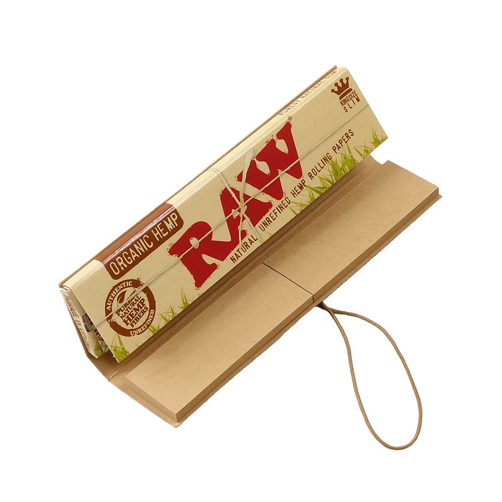 RAW 72 Organic King Size Hemp Cones Natural Unbleached Rolling Papers 