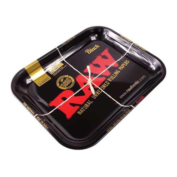 RAW Black Tray LARGE, Rolling-Tray made of Metal 1 tray