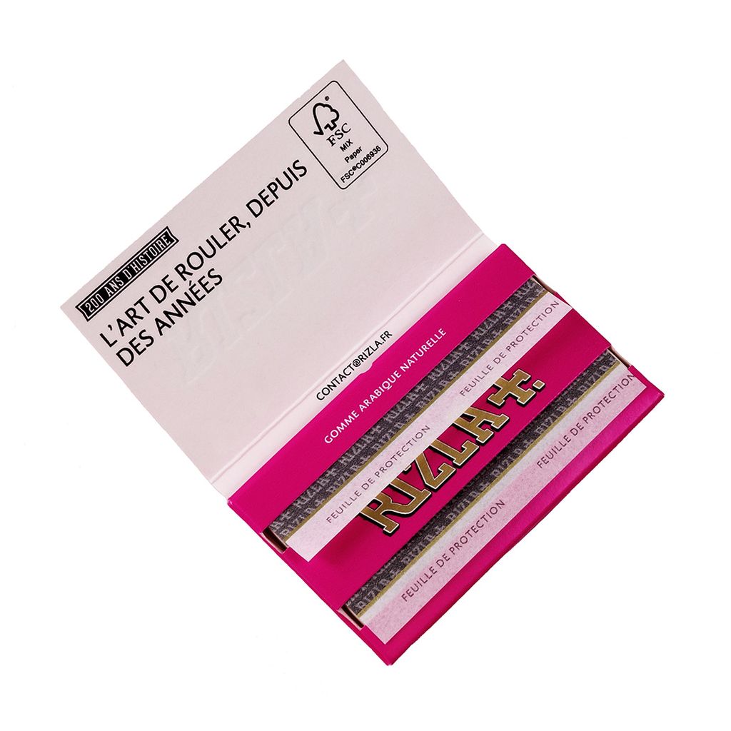 RIZLA Micron Pink Edition, Double Window, 120 regular Papers per Book,  11,49 €