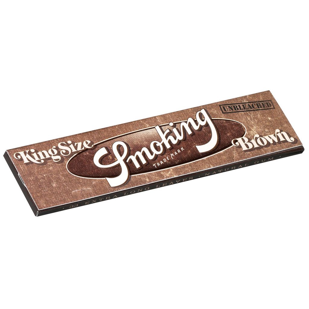 150 x 33 Blättchen Long Papers 3 Boxen Smoking® BROWN King Size Papers 