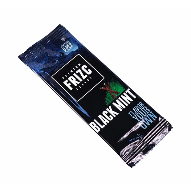 FRIZC Flavor Cards for flavoring, Sweet&Fresh Black Mint, 25 cards per box 10 cards
