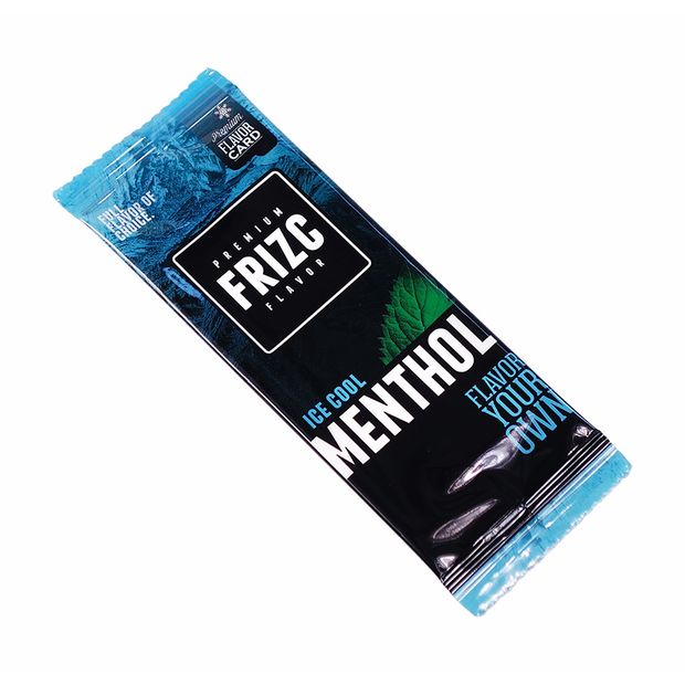 FRIZC Flavor Cards for flavoring, Ice Cool Menthol, 25 cards per box 10 cards
