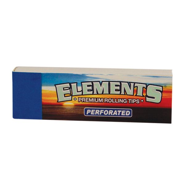 Elements Filter Tips perforated slim Filtertips 20x booklets