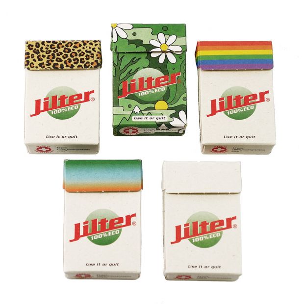 Jilter Selbstdreh-Filter-Zusatz, biologisch abbaubar, Verwendung mit Filtertips 10 Packungen