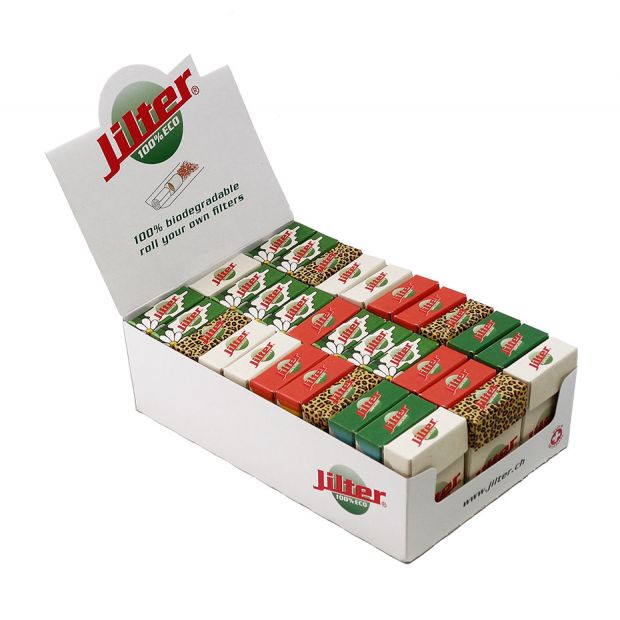 Jilter Rolling Filter, biodegradable, Add-on for Filtertips 5 boxes (165 packages)