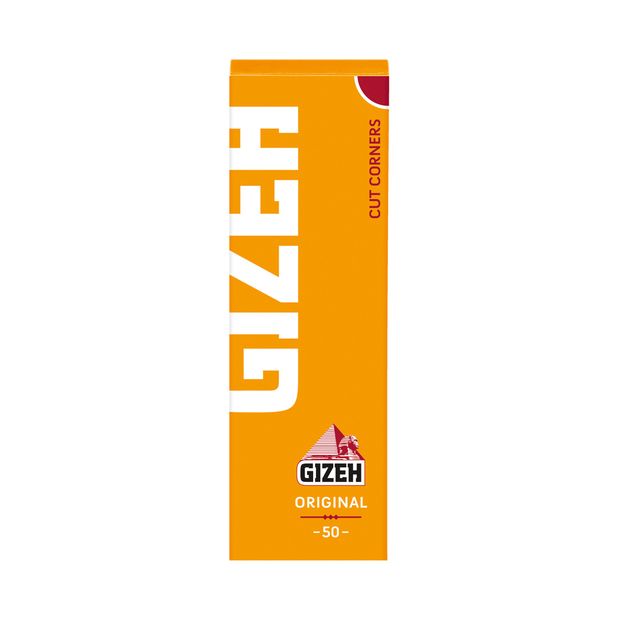 Gizeh Original yellow gelb cigarette rolling papers 25 booklets