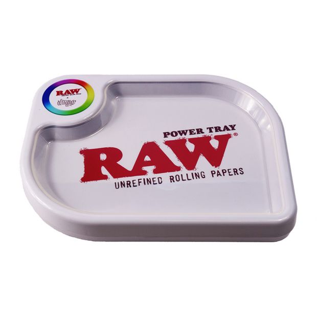 RAW X ilmyo Power Rolling Tray, with RGB LED lights 3 trays