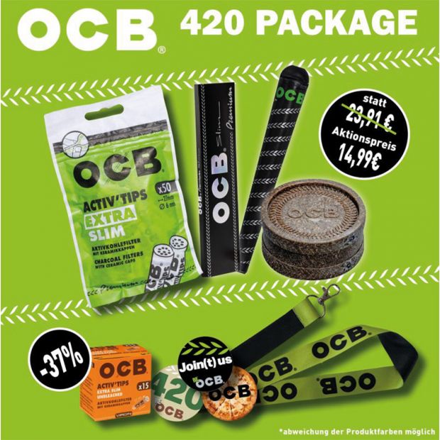 420 Day Celebration Spar-Set klein von OCB mit tollen Extras