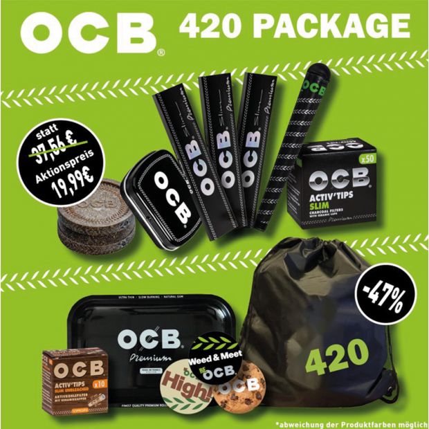 OCB 420 day celebration set large with great gimmicks