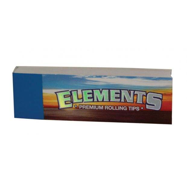 Elements Filter Tips unperforiert slim Filtertips 20x Booklets
