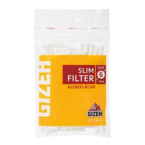 Gizeh Black XL Slim Filter 6mm Extra Lange Zigarettenfilter 2000 20 x 100 
