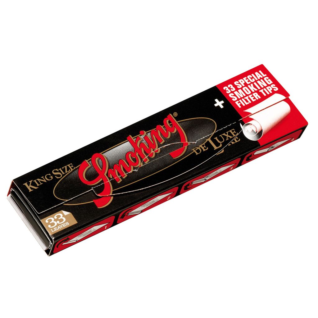Smoking® GOLD King Size Papers 10 x 33 Blättchen Long Papers Original® 